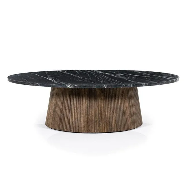 Modern Ceramic Coffee Table with MDF and Paper Base Stylish Home Furniture Direct Sale
