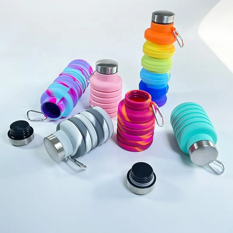 Price Cycling Portable 500ml Silicone Cup Telescopic Foldable Direct Drinking for Outdoor Sports Travel Water Bottle