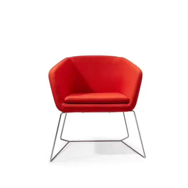 Modern PU Dining Chairs with Chrome Gold Legs for Home and Restaurant Furniture Direct Supply