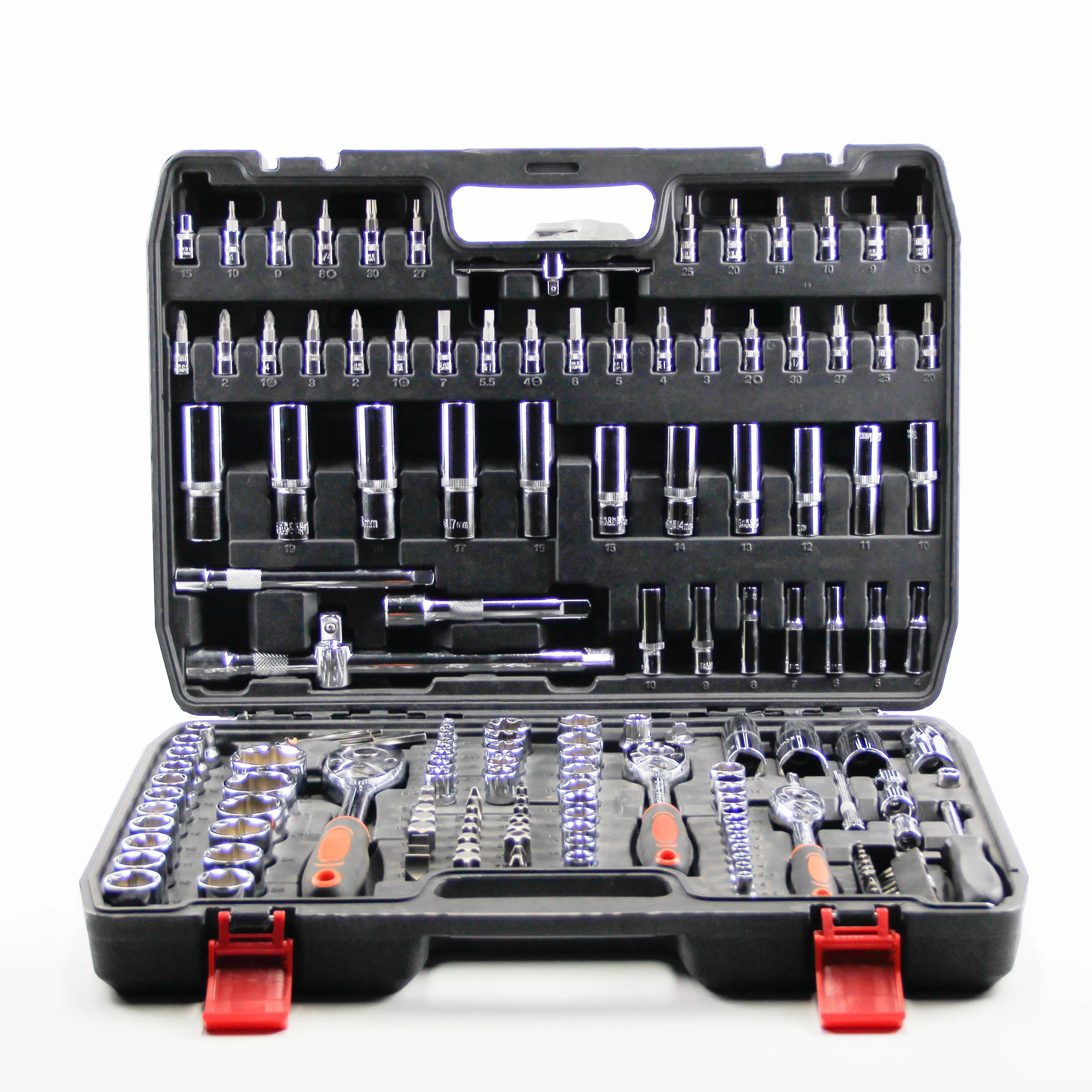 Hardware 172pcs Multi Car Repair Mechanic Ratchet Socket Wrench With Spanner Tool Kit Set