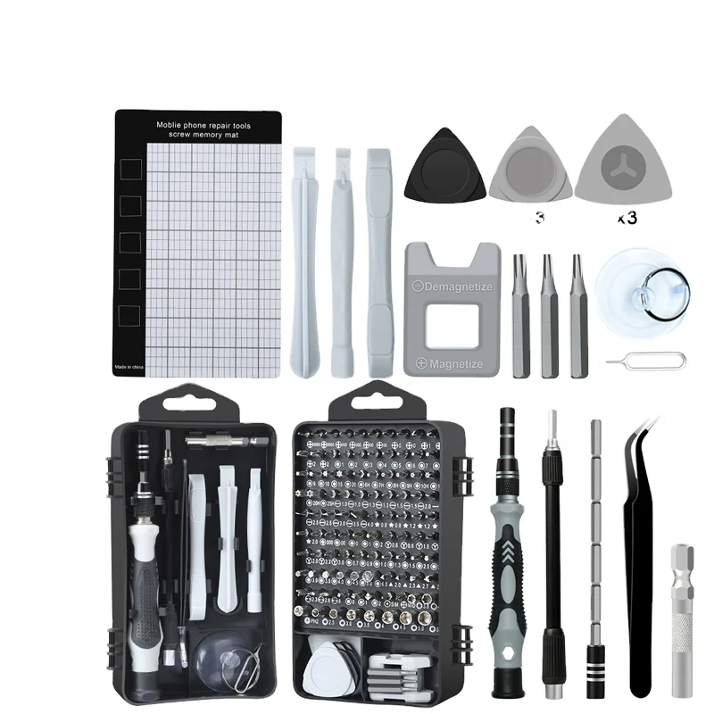 122 in a Screwdriver Tool Set Multi Function Tool Kit Bit Screwdriver Set for Cell Phone Camera Laptop PC