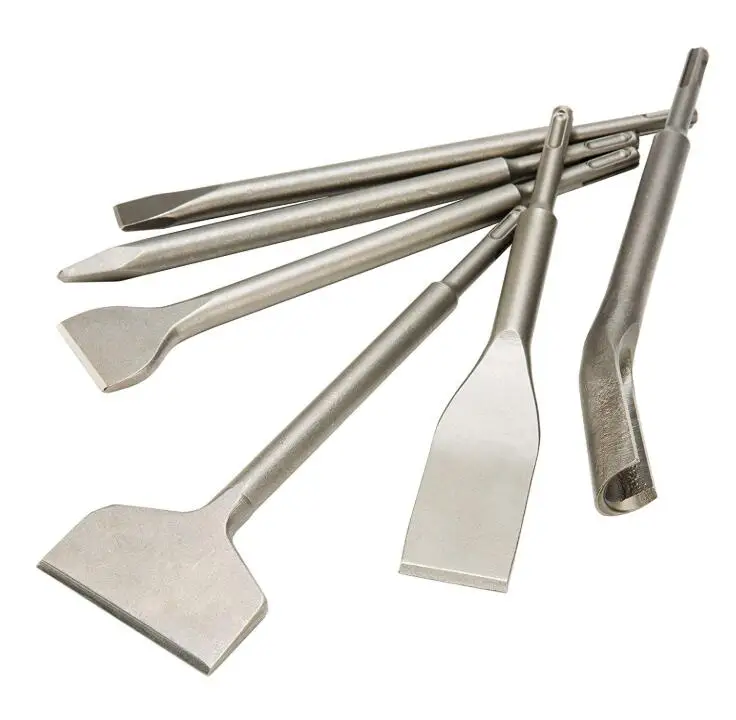 SDS Plus Hammer Drill Chisel Set Wood Drilling Twist Drill Bit Make Hole Round Packing 135 Degree Split Point Alvis-0143 Request