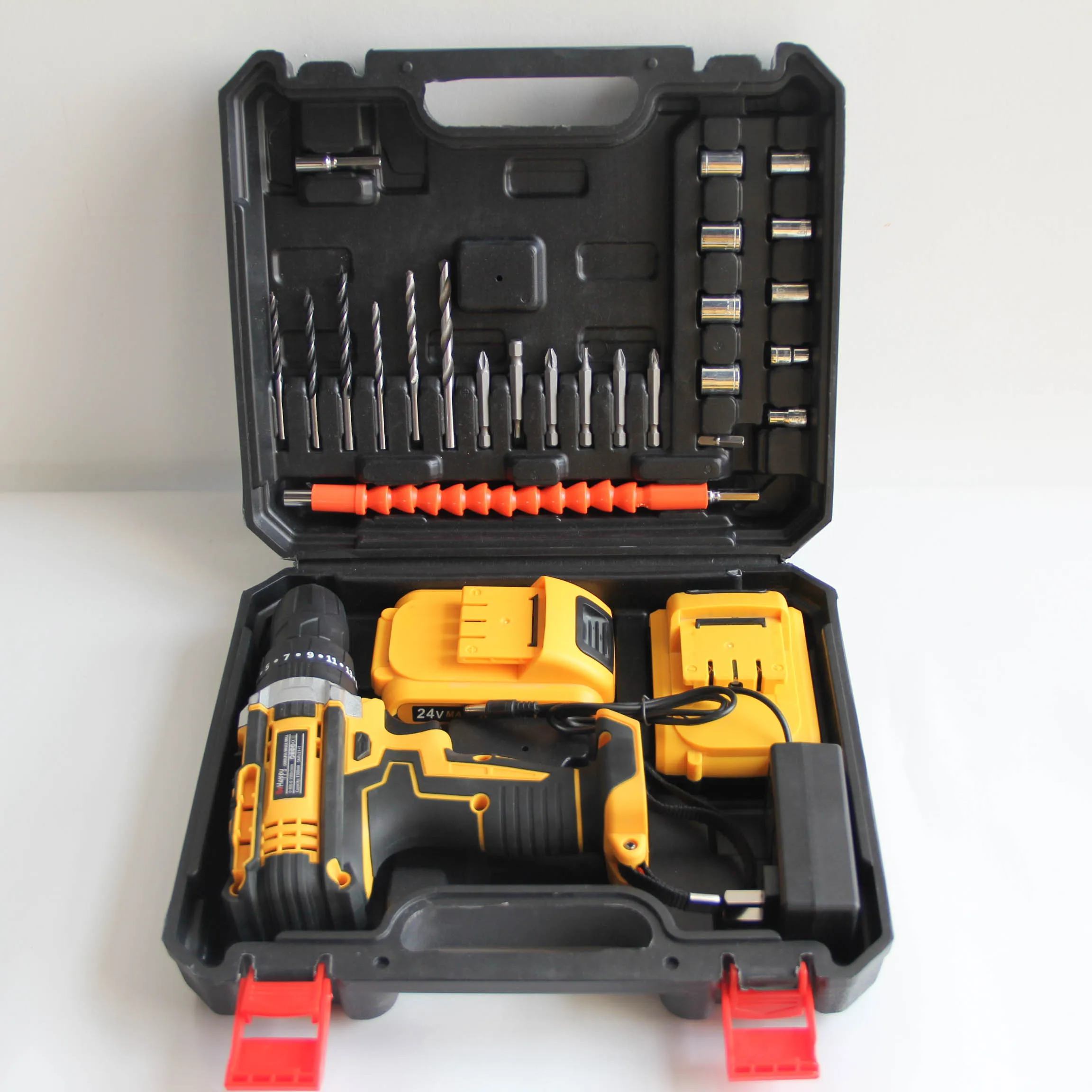 Electric Waterproof Power Tool Plastic Multi-function Brush Motor Cordless Hand Drill