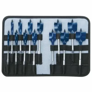 High Speed Steel Spade Bit Set, 13pc, Hot Sale in China, Exporting to Many Countries