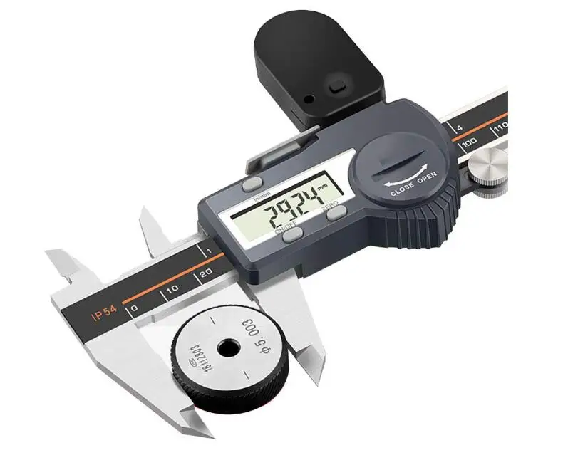 IP54 Waterproof Inch/metric Bluetooth Connectivity Contact PC With USB Port Vernier Caliper Stainless Steel Plastic Box Pack