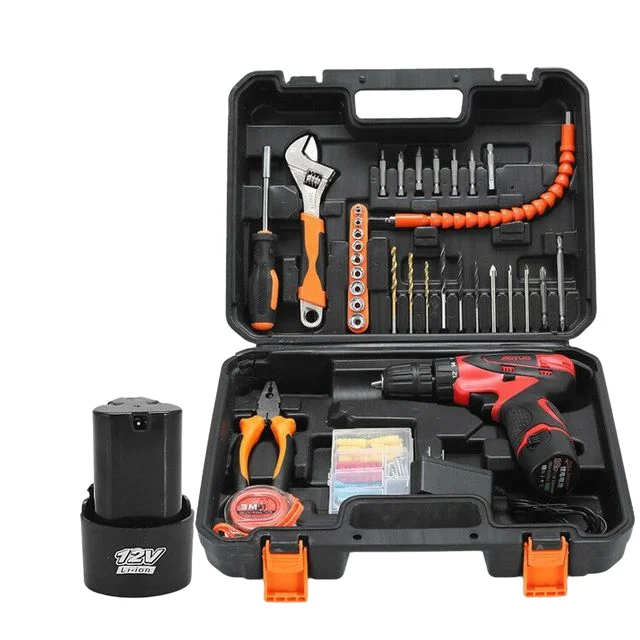 12V Impact Cordless Screwdriver Drill Cordless Drill  Electric Power Tools With Brushless Motor