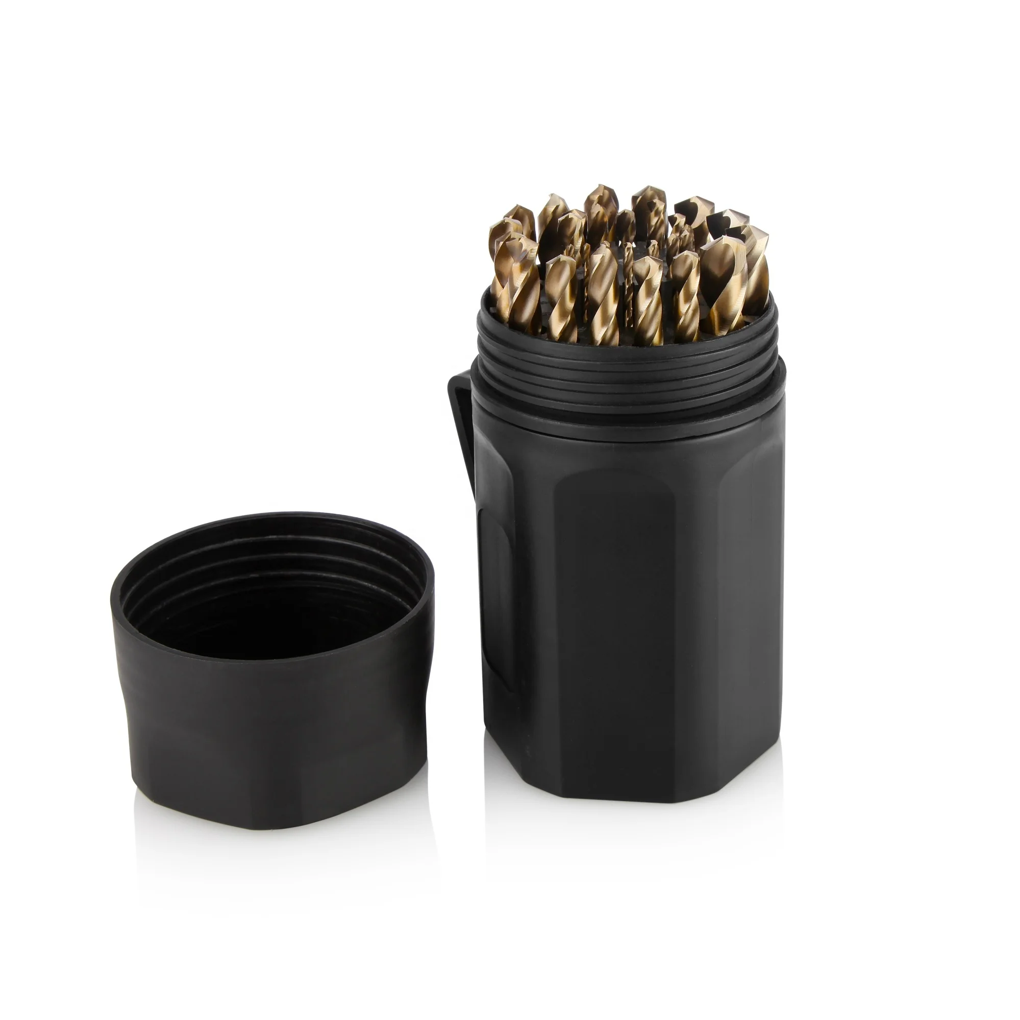 Jobber Length 135 Degree Split Point  HSS Drill Bit  TIN Coated Twist Drill  Bit Set