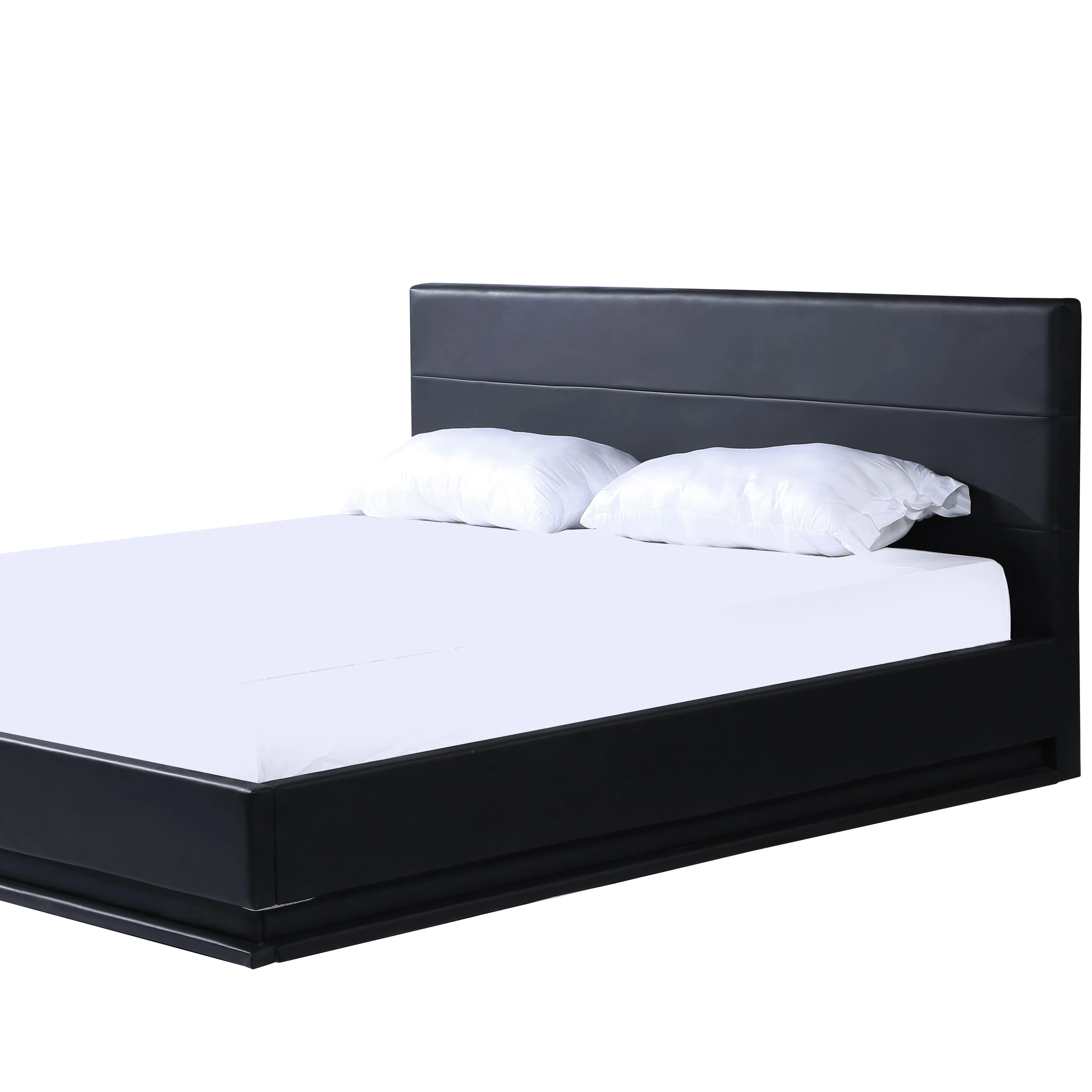 Elegant Traditional Luxury Double Bed Frame Modern Size PU Bedroom Furniture Set for Home Hotel Soft Feature