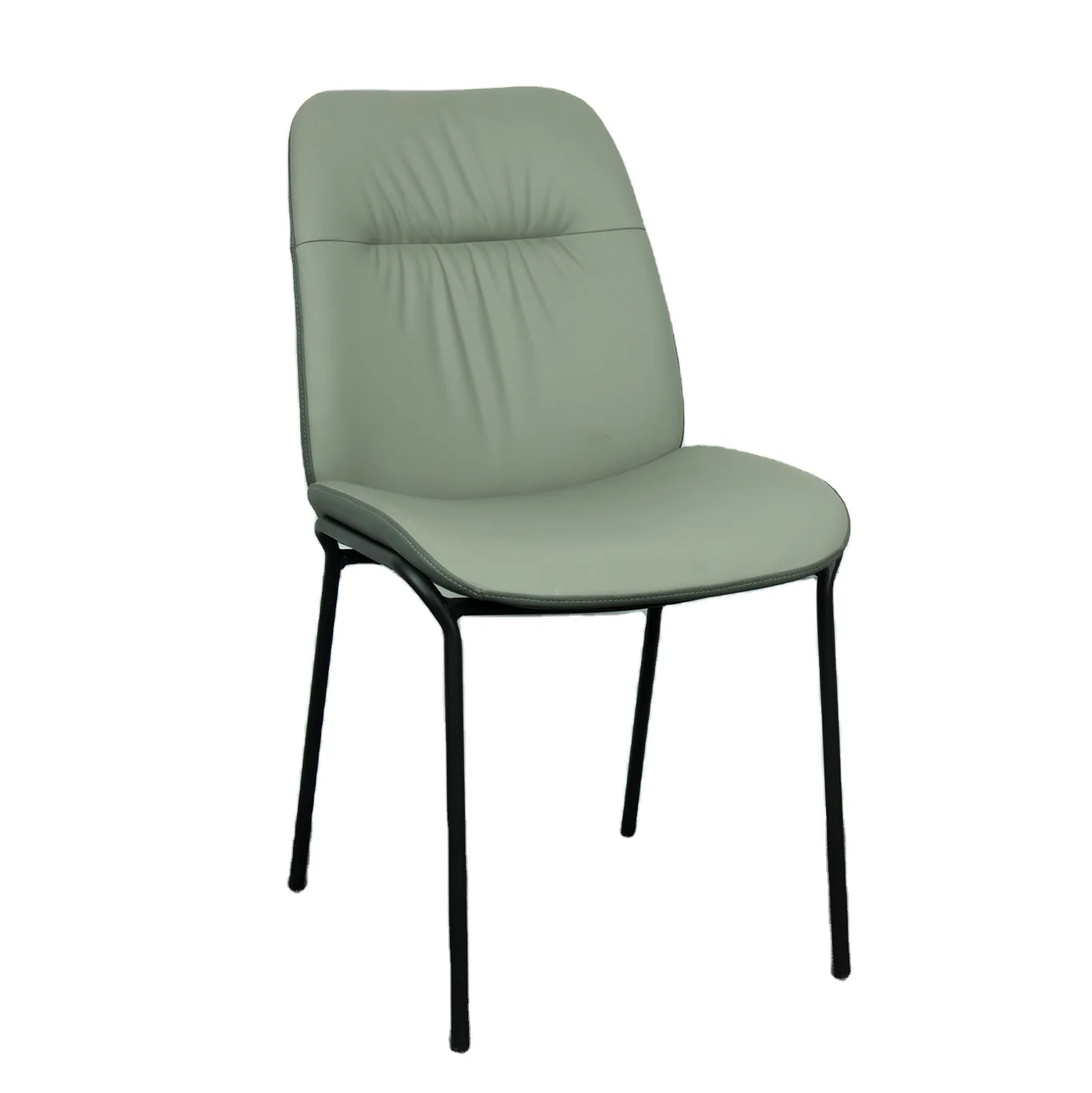 Contemporary Nordic Design Luxury Dining Chairs Modern Metal Upholstered Home Furniture for Villa Restaurant Use