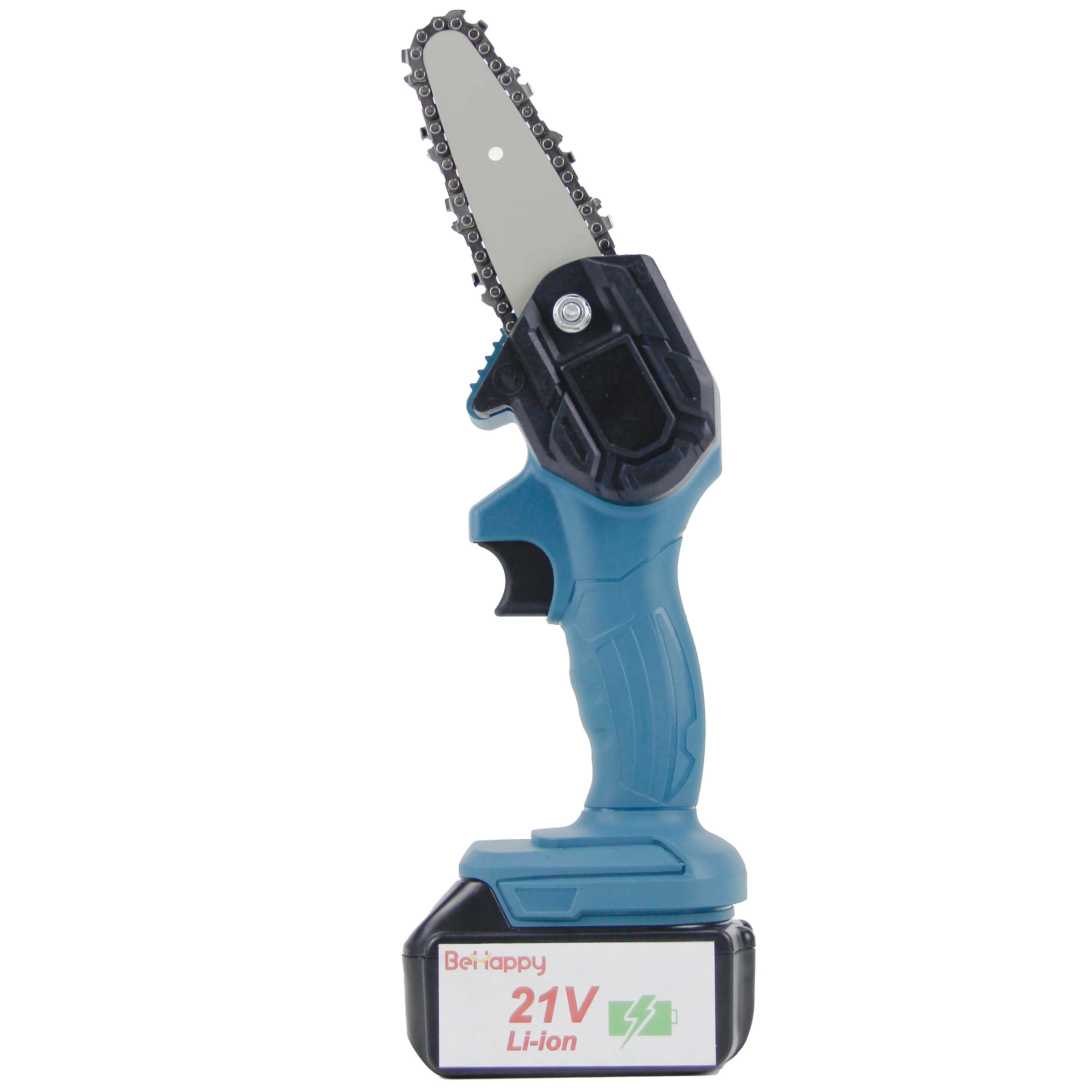 BEHAPPY 4 Inches 8 Inches Mini Lithium Chainsaw Cordless Power Saws Electric Handheld Battery Chainsaw