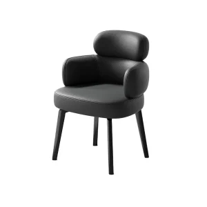 Nordic Style High-End Dining Chair Modern Simple Home Furniture with Metal Backrest for Coffee Shop Hotel