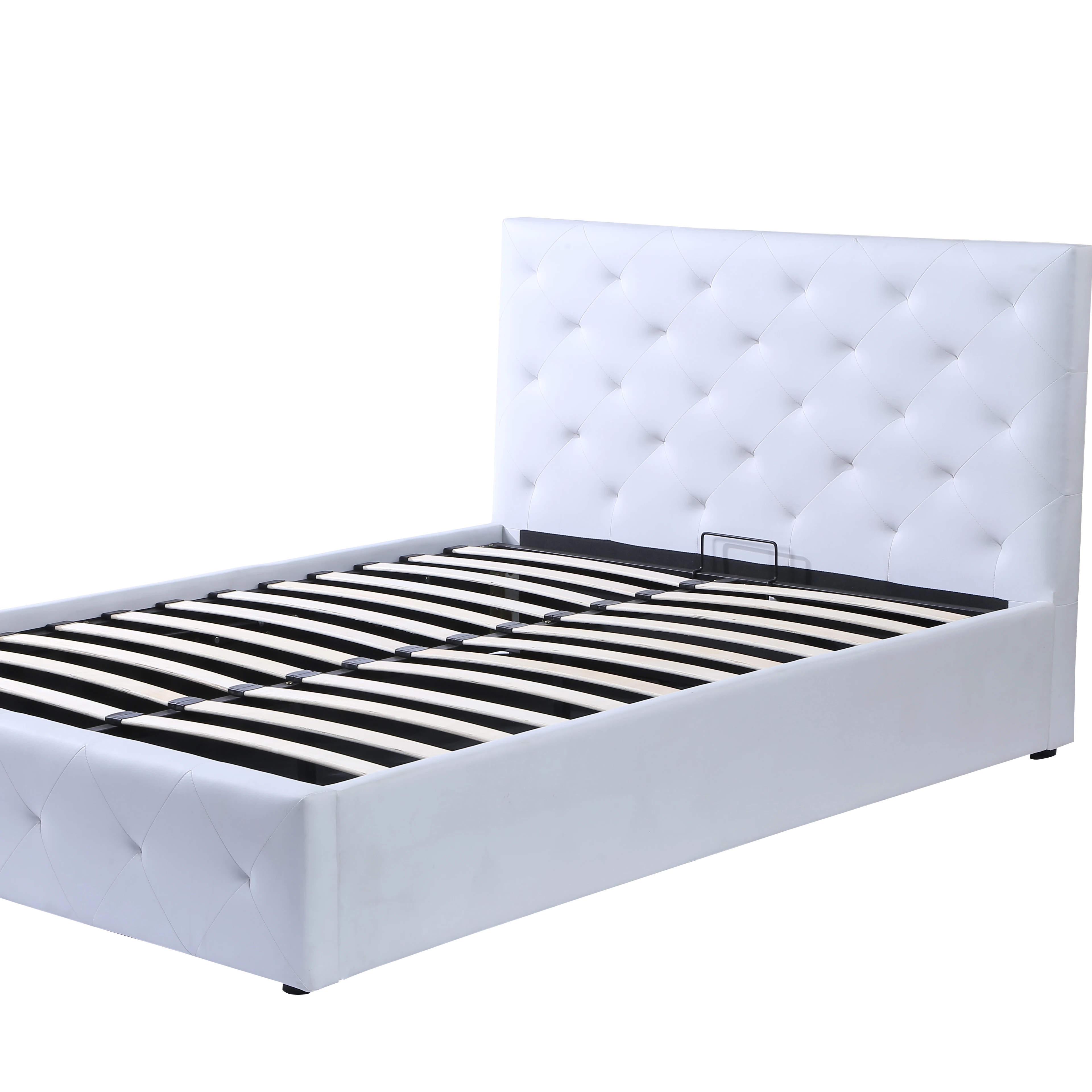 Modern Elegant Traditional Luxury Double Queen Size Bed Frame High Upholstery Fabric Bedroom Furniture Set for Home Hotel