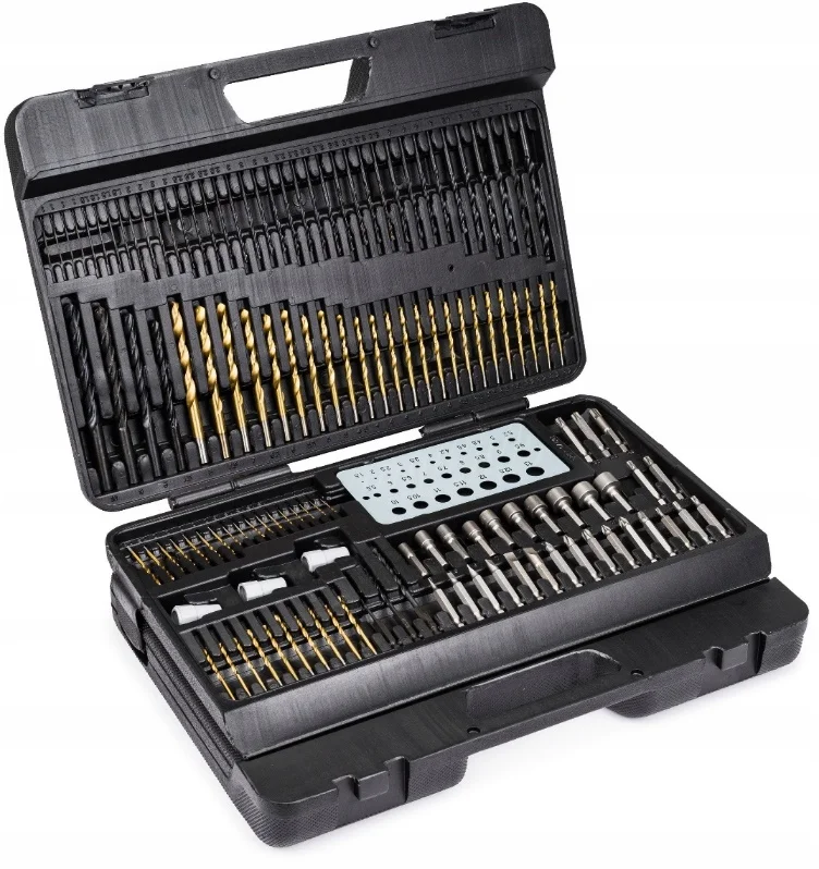 204PCS  Socket Set Grinding Wheels and Drill Bits for Concrete or Wood and Metal 204 Elements Bits Set