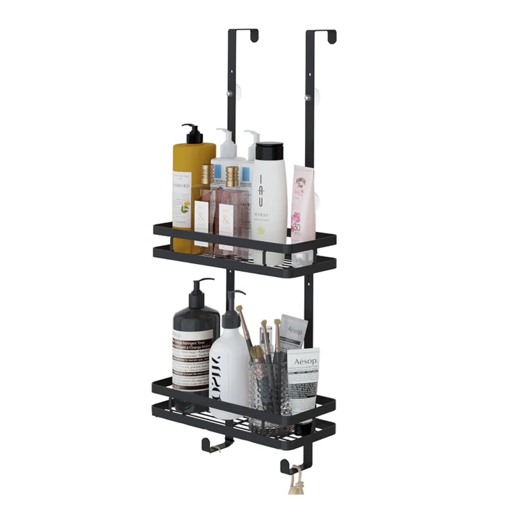 Carbon Steel 2 Layers 1 Layer Wall-mounted Bathroom Rack Shelf  Toilet Rack Organizer Storage Racks Online
